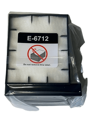Caja de Mantenimiento EPSON T6712 Original Impresora WF6590