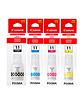 Pack 4 Tintas Canon Gi-11 Originales Bk C M Y para G2160 G3160 - Miniatura 2