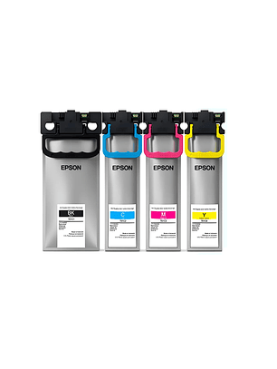 Pack 4 Tintas Epson T942XL T941 Original para Wf-C5210 C5290 C5710 C5790