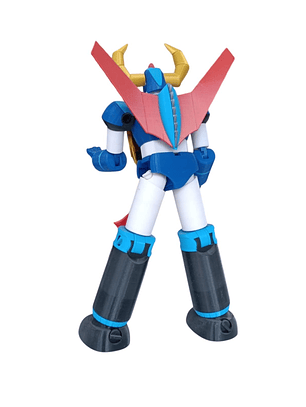 Figura 3D Articulada de Gaiking El Gladiador