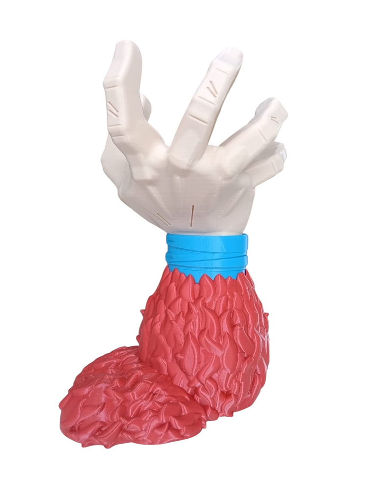 Figura 3D Mano Soporte Mando / Control Goku SSJ4 Dragon Ball 2