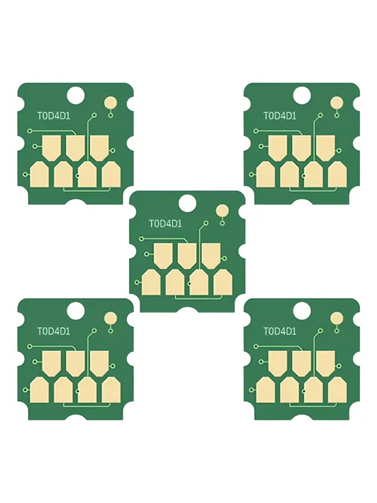5 Chips T04D1 Alternativo para caja de mantenimiento Epson L6171 L6190  1