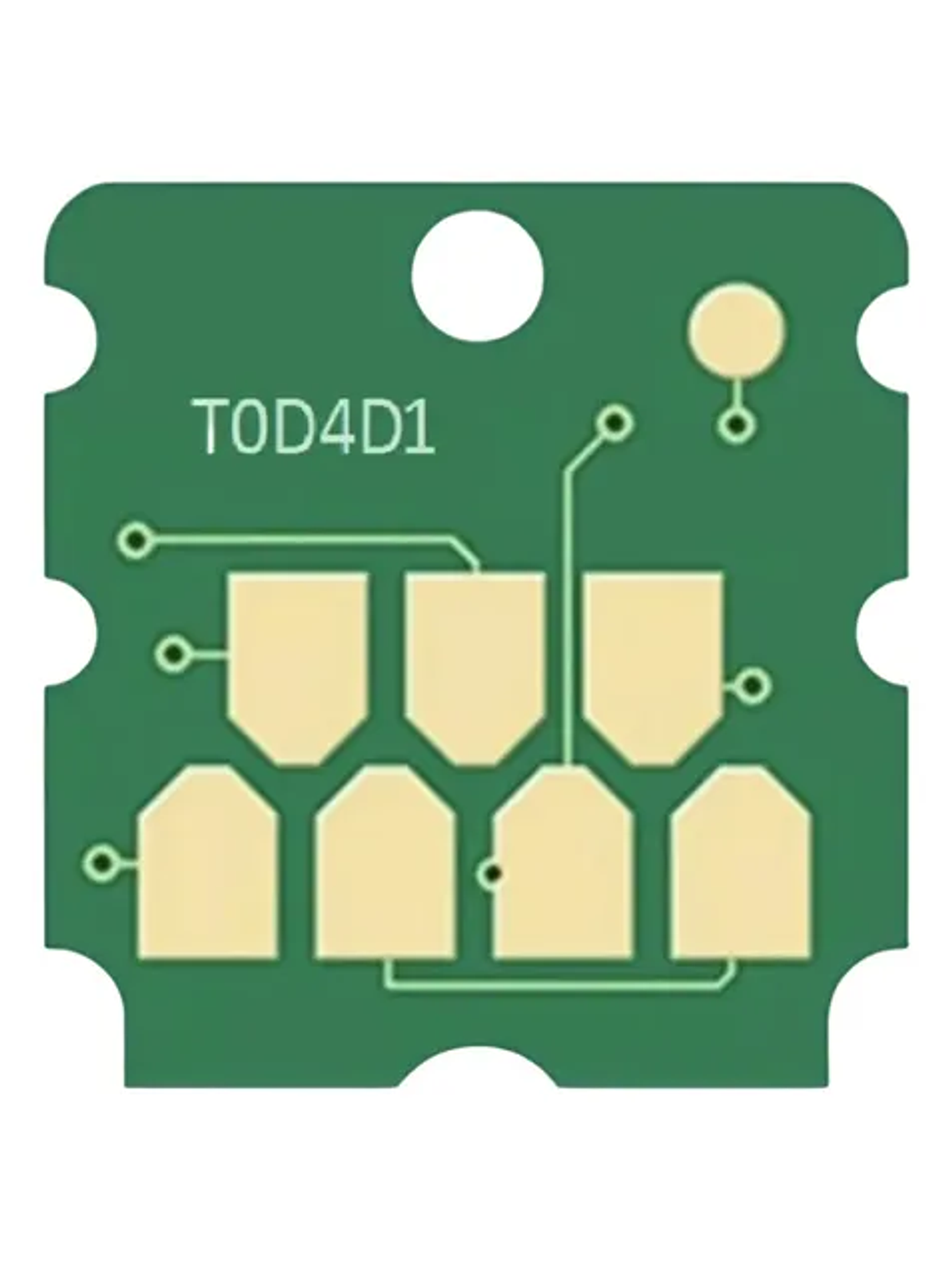5 Chips T04D1 Alternativo para caja de mantenimiento Epson L6171 L6190  2