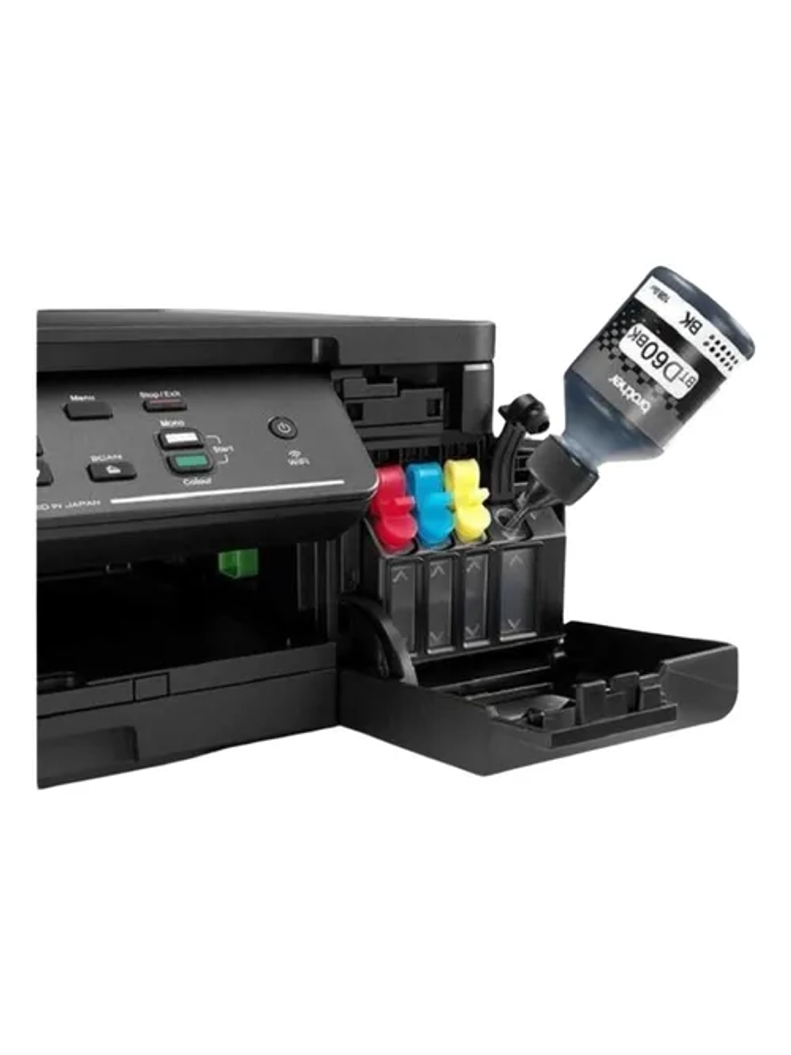 Pack Tinta Brother Bt6001 5001 Bk C Y M  Original para Dcp-t300 3