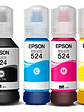 Pack Tinta Epson T524 Original para L6490 L15150 L15160 - Miniatura 1