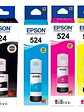 Pack Tinta Epson T524 Original para L6490 L15150 L15160 - Miniatura 2