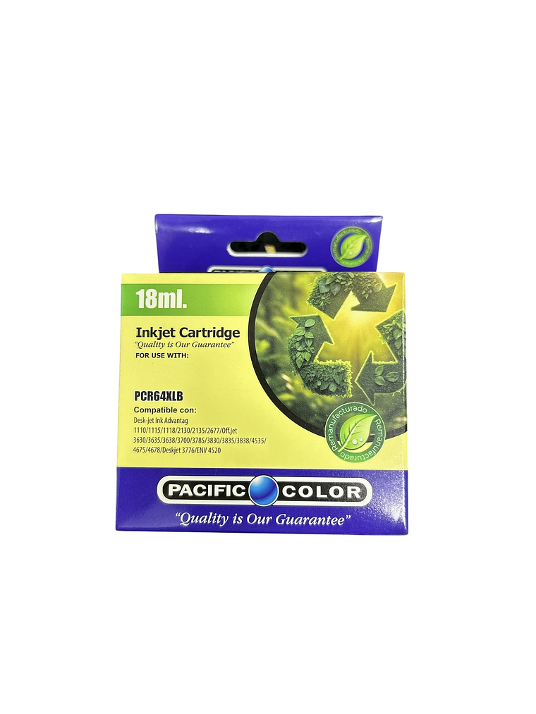 Pack Tinta 664 XL Negra / Color Alternativa Para Hp 2135 3