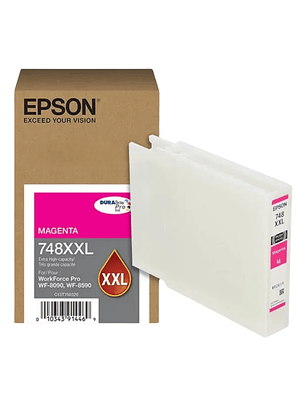 Tinta Magenta 748xxl Original EPSON Wf Pro 6090 6590 8090 8590 