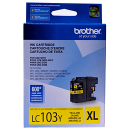 LC103 Yellow Cartridge Brother