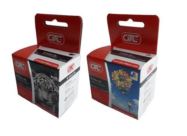 662XL Pack 2 cartuchos, 1 negro y 1 tricolor Comp. hp, Cartucho Tinta GTC 1