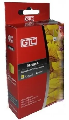 hp 951XL Alternativo Yellow, gtc Comp HP 1