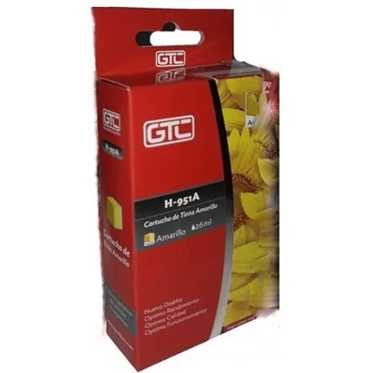 hp 951XL Alternativo Yellow, gtc Comp HP