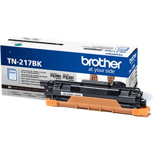TN217 Toner Brother Negro
