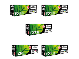Tn410/Tn450 x 5 Unid. Pack Toner Alternativo Compatible Brother