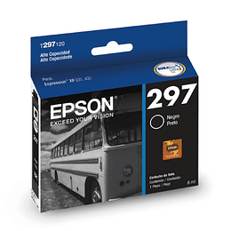 297 Epson Cartridge T297120 High Cap Negro
