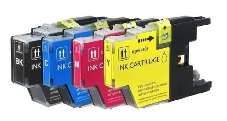 LC75XL Pack 4 Colores Cartridge Alternativo Compatible Brother  1
