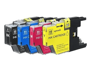 LC75XL Pack 4 Colores Cartridge Alternativo Compatible Brother 