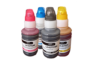 gt51-gt53 y gt52 Pack de Tintas Alternativo compatible hp