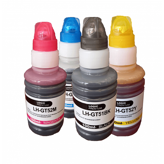 gt51-gt53 y gt52 Pack de Tintas Alternativo compatible hp