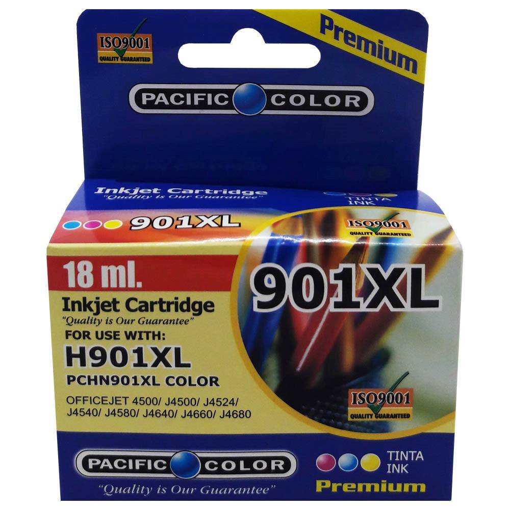 901XL Color Comp. Hp Cartridge pacific color H-901Xl Color 1