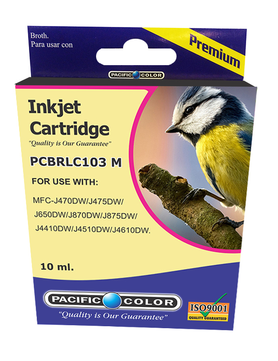 LC103 Magenta Cartridge Pacific Color Compatible Brother  1