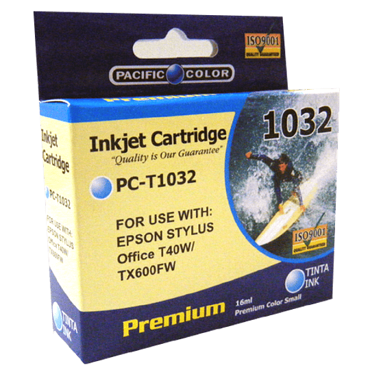 T103 cyan Cartridge Pacific color Compatible Epson