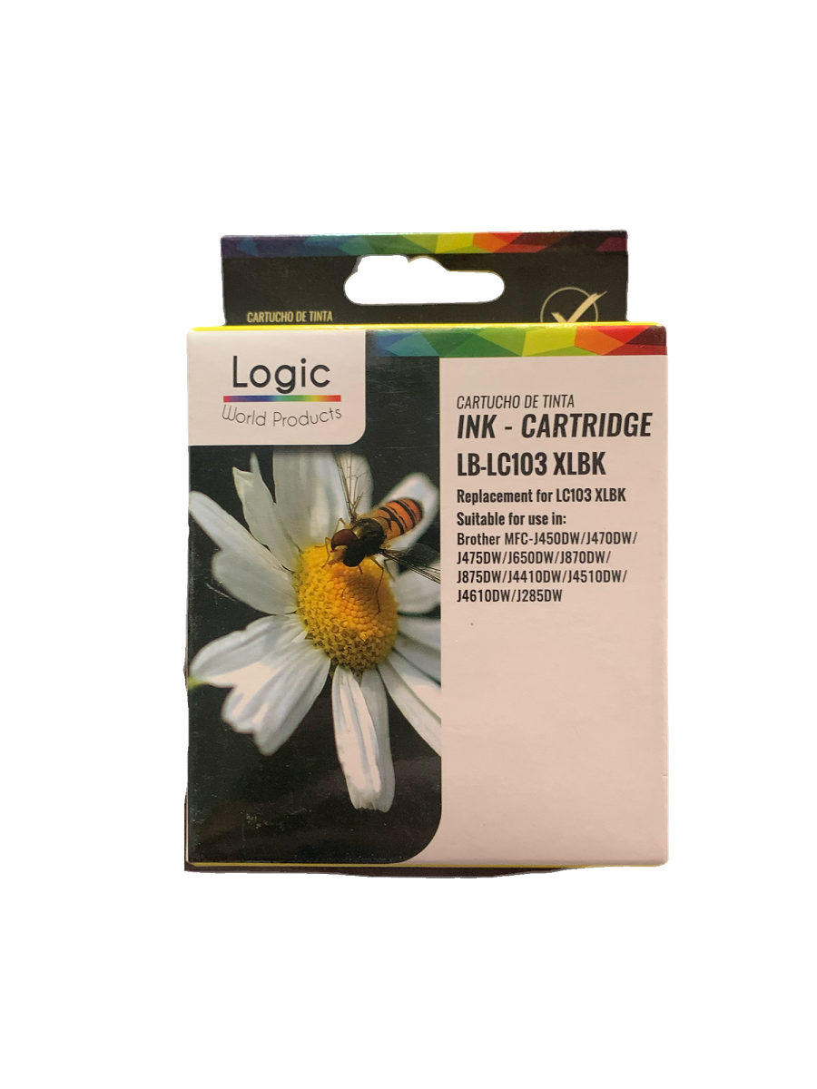 LC103 Negro Cartridge Logic Compatible Brother  1