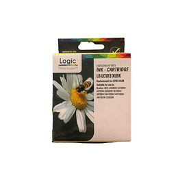 LC103 Negro Cartridge Logic Compatible Brother 