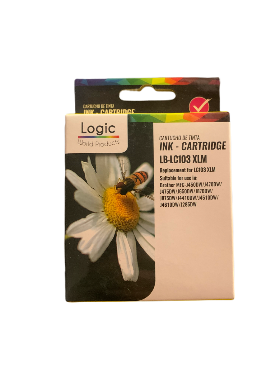 LC103 Magenta Cartridge Logic Compatible Brother  1