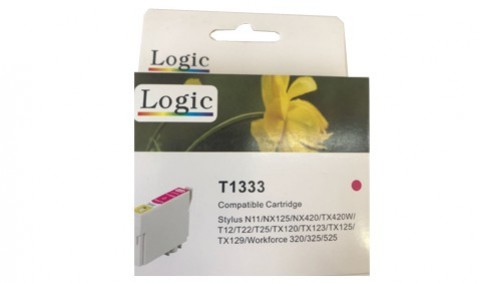 133 Magenta Cartridge Alternativo Comp Epson Logic 1