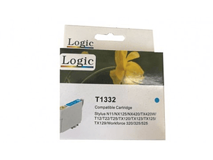 T133 Cyan Cartridge Alternativa Comp Epson Logic