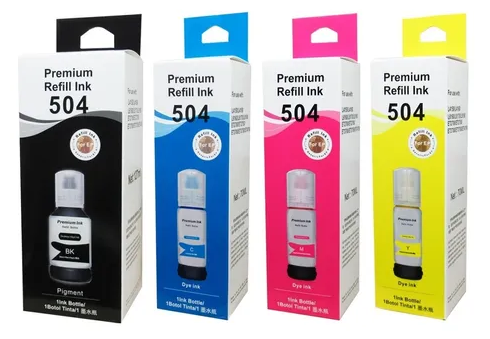 T504 Epson pack alternativo compatible Ecotank linea L 1