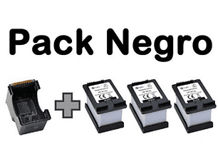  664XXL para hp compatible Kit cartuchos 3 en 1 compatible