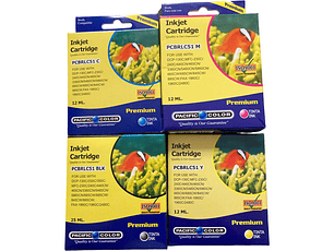 Lc51 Pack 4 cartuchos BK-C-Y-M cartucho alternativo pacific color