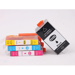 934XL y 935XL Alternativo compatible hp pack 4 colores 