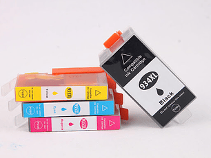 934XL y 935XL Alternativo compatible hp pack 4 colores 