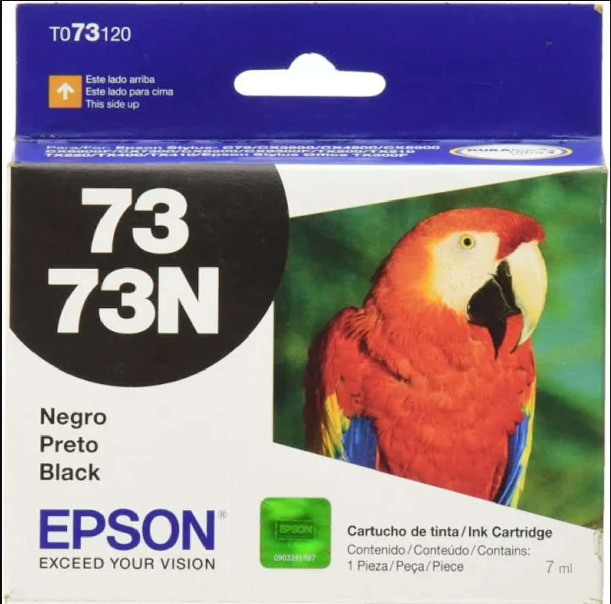 T073120 Cartucho epson negro 73N  1
