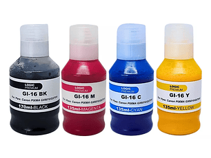 GI16 Tinta alternativa pack 4 colores GI-16 