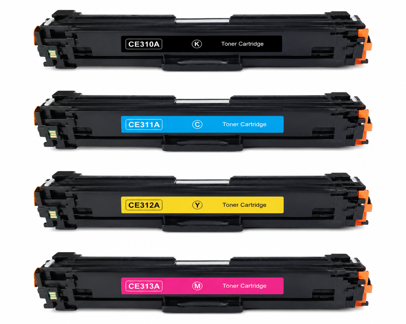 Pack 4 Toner Alternativos CE310A / CE311A / CE312A / CE313A 1