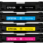 Pack 4 Toner Alternativos CF510A / CF511A / CF512A / CF513A 204A - Miniatura 1