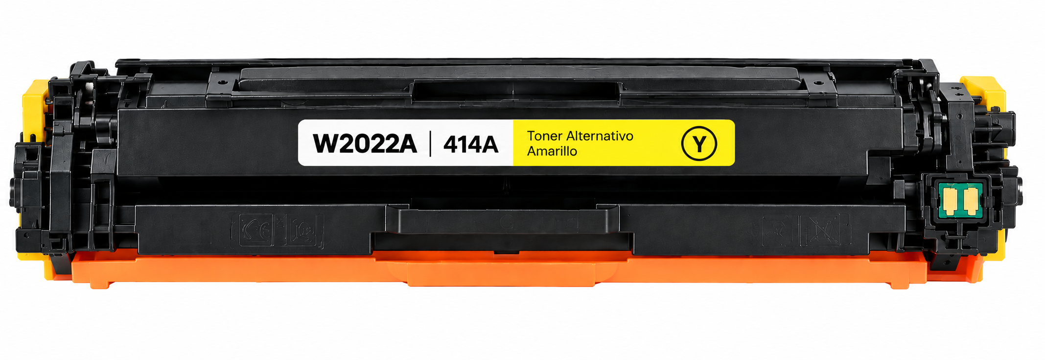W2022A Toner Alternativo 414A Amarillo con Chip 2