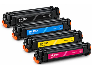 Pack 4 Toner Alternativos Para Hp 215a W2310 Mfp M182 M183 Con Chip