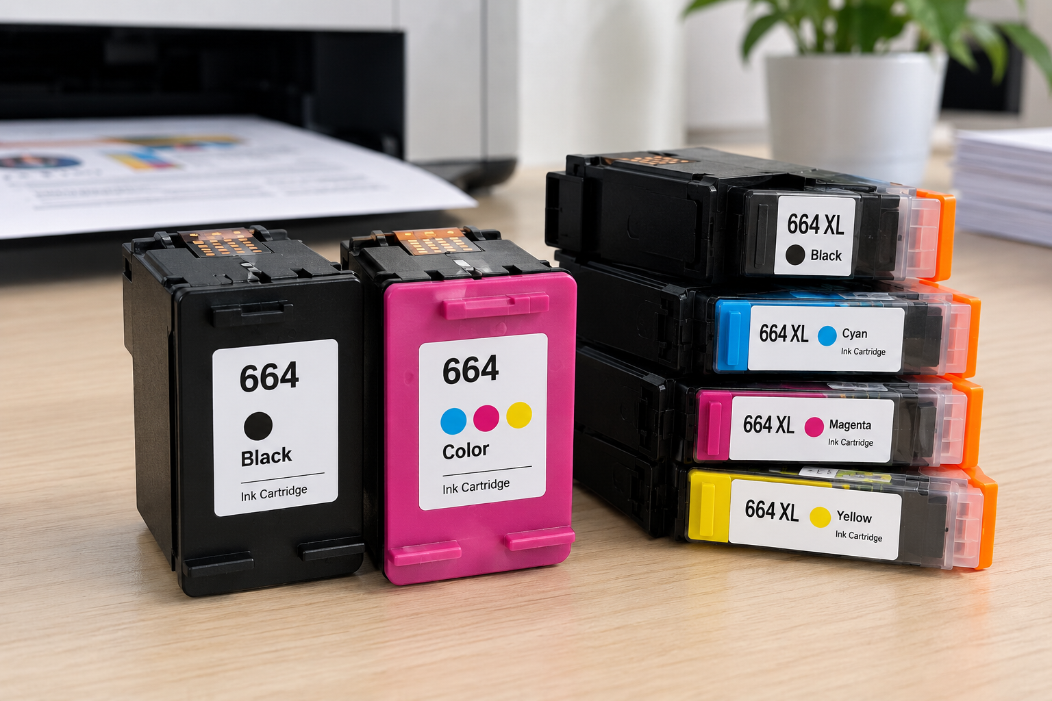 Cartuchos Compatibles con HP