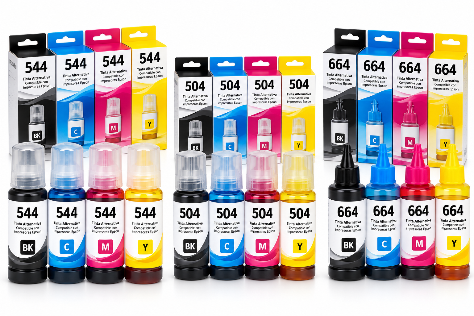 Tintas Compatibles con Epson