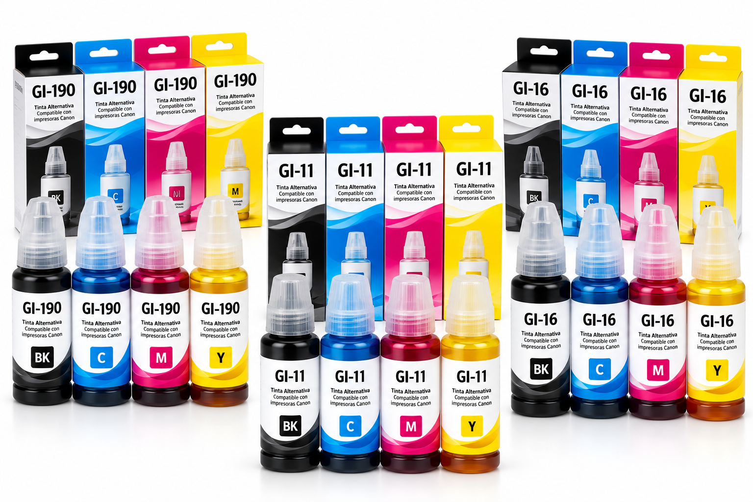 Tintas Compatibles con Canon