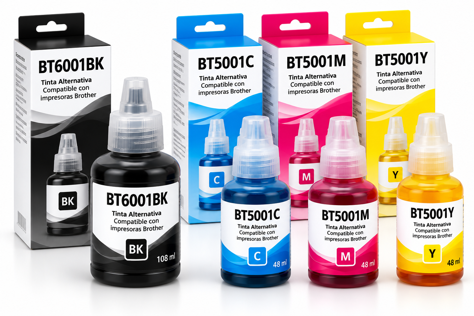 Tintas Compatibles con Brother