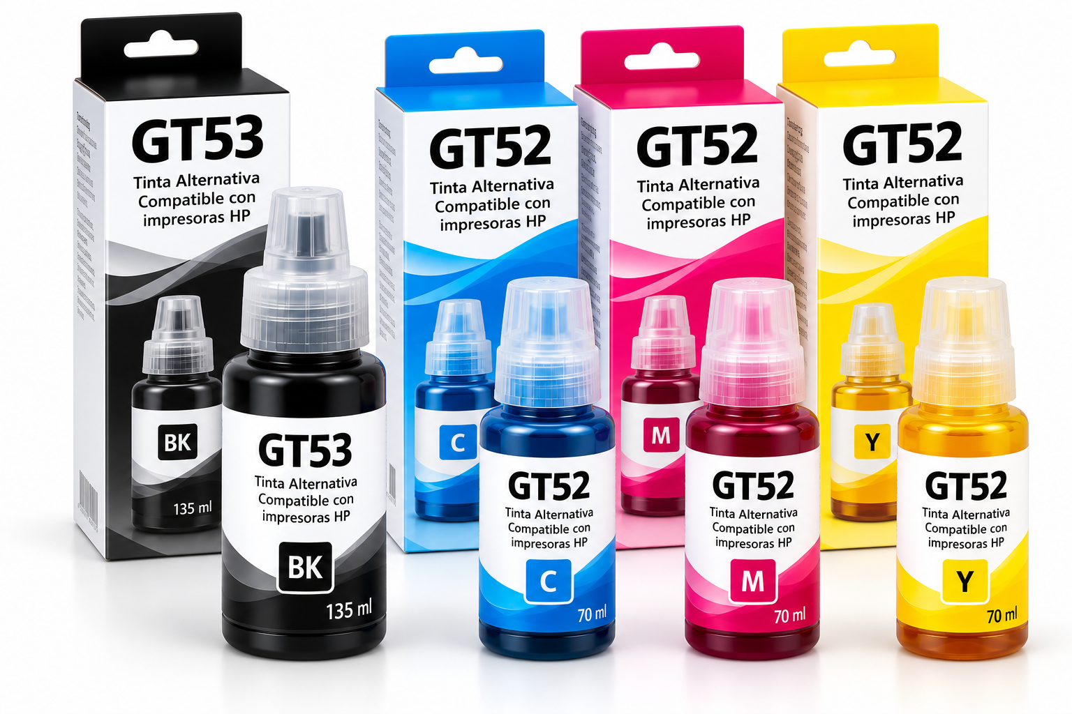 Tintas Compatibles con HP