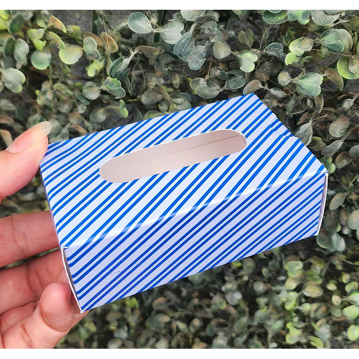 CAJA PARA TARJETAS DE PRESENTACIÓN 10UN AZUL