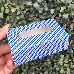 CAJA PARA TARJETAS DE PRESENTACIÓN 10UN AZUL