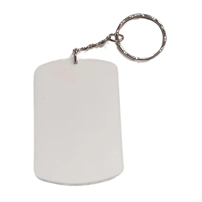 10 LLAVEROS SUBLIMABLE RECTANGULAR 